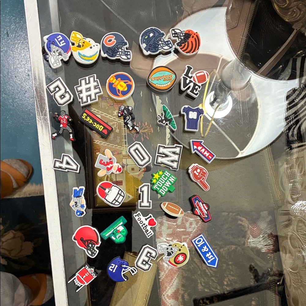 35 set CROCS Sports-Themed Shoe Charms